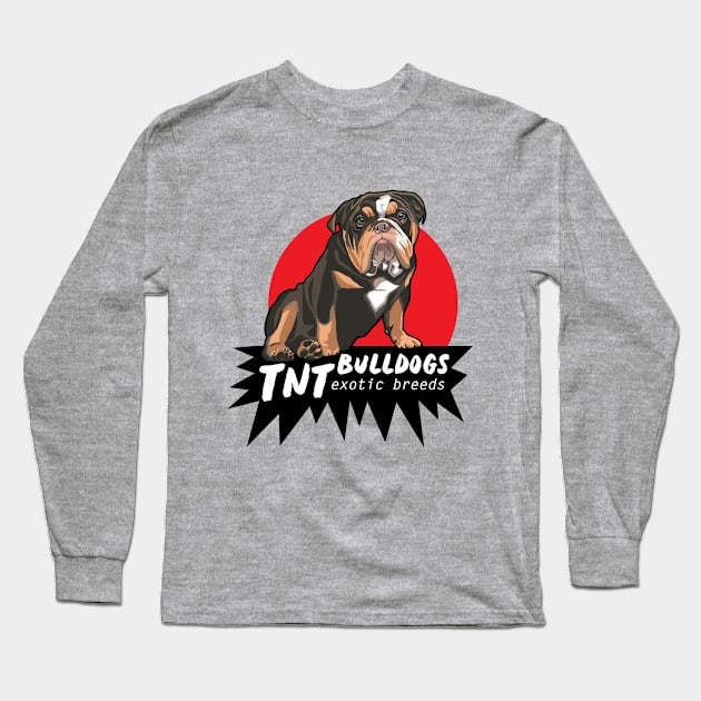 tnt bulldogs Long Sleeve T-Shirt by ams_art